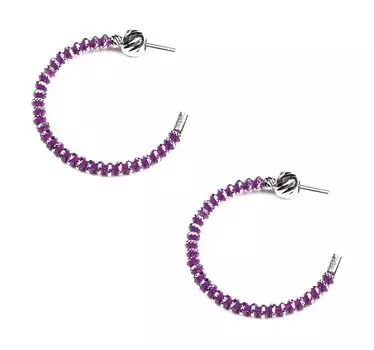 Серьги Sugar SG01030-FIOLETOVYJ