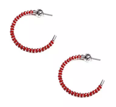 Серьги Sugar SG01030-KRASNYJ