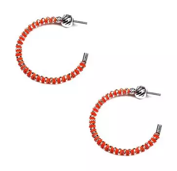 Серьги Sugar SG01030-ORANZHEVYJ