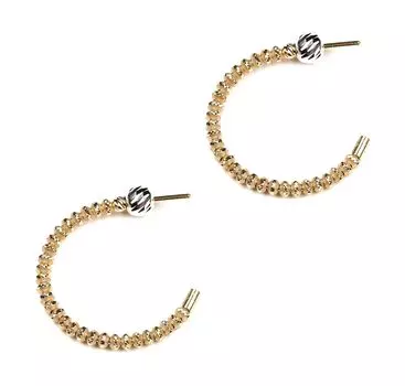 Серьги Sugar SG01030-ZHELTOE-ZOLOTO-METALLIK