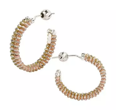 Серьги Sugar SG01031-BEZHEVYJ-ROZOVYJ