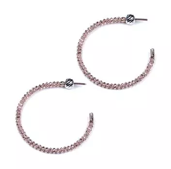 Серьги Sugar SG01040-ROZOVOE-ZOLOTO-METALLIK