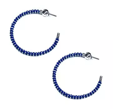 Серьги Sugar SG01040-TEMNO-SINIJ