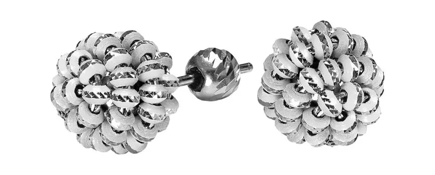 Серьги Sugar SG01101-BELYJ