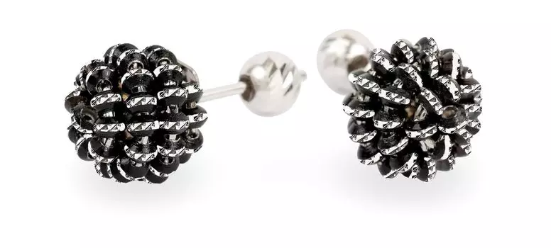 Серьги Sugar SG01101-CHERNYJ