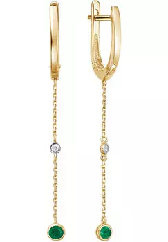 Серьги Vesna jewelry 21327-351-04-00