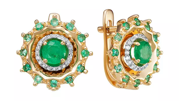 Серьги Vesna jewelry 21351-151-14-00