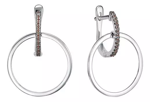 Серьги Vesna jewelry 21474-256-09-00