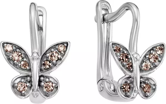 Серьги Vesna jewelry 2617-256-09-00