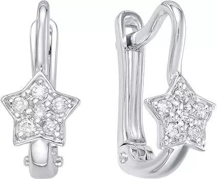 Серьги Vesna jewelry 2619-251-00-00