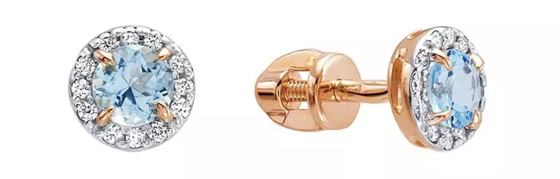 Серьги Vesna jewelry 4025-151-164-00