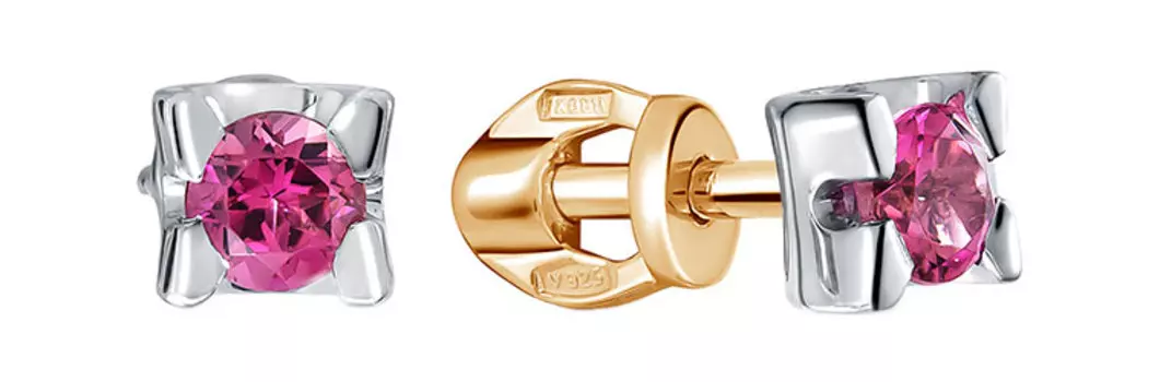 Серьги Vesna jewelry 4104-151-168-00