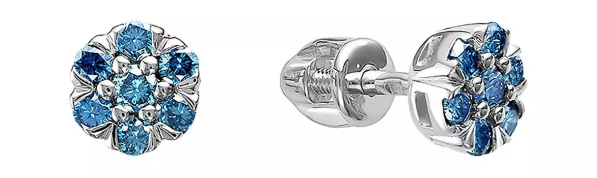 Серьги Vesna jewelry 41152-251-216-00