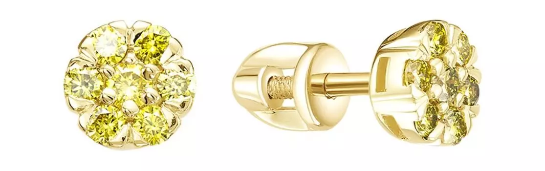 Серьги Vesna jewelry 41152-350-227-00