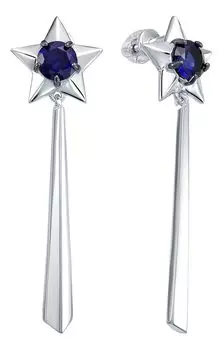 Серьги Vesna jewelry 41186-256-24-00