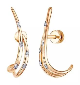 Серьги Vesna jewelry 41253-151-00-00