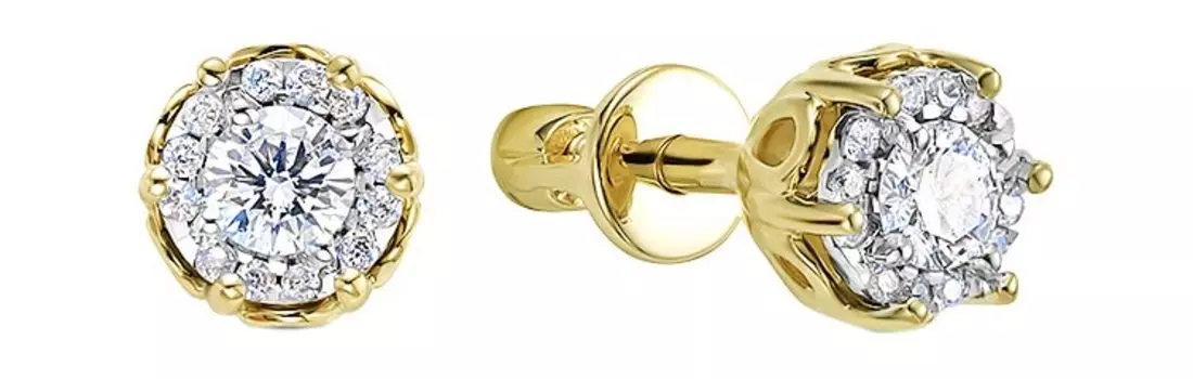 Серьги Vesna jewelry 41502-359-00-00