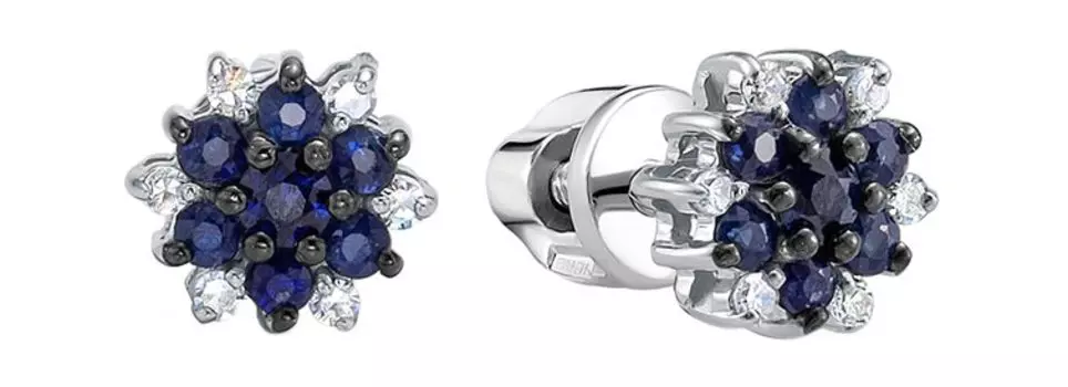 Серьги Vesna jewelry 41704-256-13-00