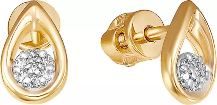 Серьги Vesna jewelry 4198-151-01-00