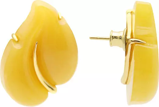 Серьги Янтарная Волна 821230-jav