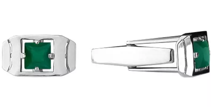 Запонки Aquamarine 7281609-S-a