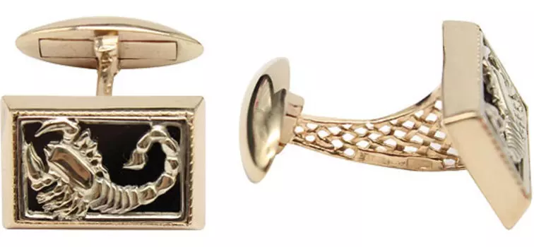 Запонки Маршал ZM-05/21-z-fianit