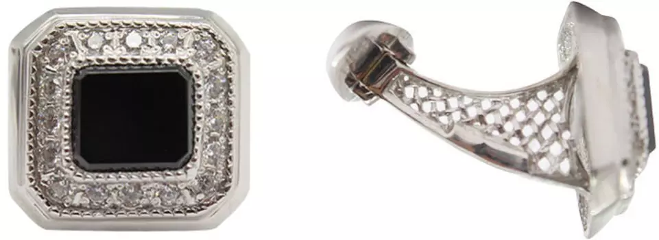 Запонки Маршал ZM-06/4-fianit