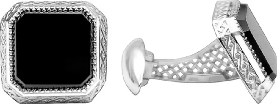 Запонки Маршал ZM-22/1-fianit