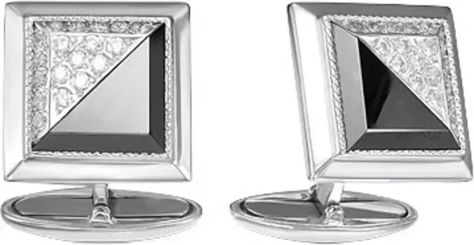 Запонки Серебро России 2004-52489