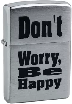Зажигалки Zippo Z_200-DonT-Worry