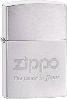 Зажигалки Zippo Z_200-Name-In-Flame