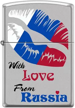 Зажигалки Zippo Z_205-With-Love-From-Russia