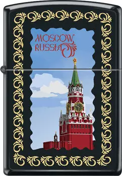 Зажигалки Zippo Z_218-Moscow-Kremlin-Framed