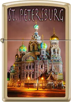 Зажигалки Zippo Z_254B-St-Petersburg