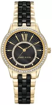 Женские часы Anne Klein 3672BKGB
