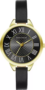 Женские часы Romanson RL0B05LLG(BK)