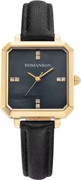Женские часы Romanson RL0B14LLG(BK)