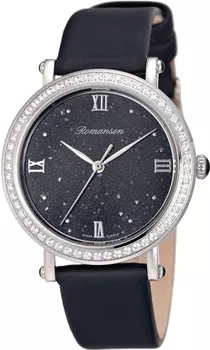 Женские часы Romanson RL6A27QLW(BK)