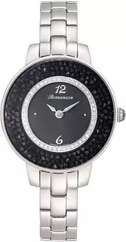 Женские часы Romanson RM7A29QLW(BK)