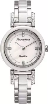 Женские часы Romanson RM8A10QLW(WH)