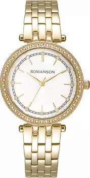 Женские часы Romanson RM8A17TLG(WH)