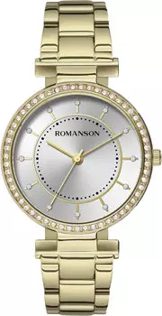 Женские часы Romanson RM8A44TLG(WH)