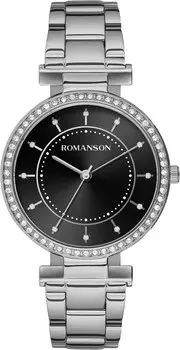 Женские часы Romanson RM8A44TLW(BK)