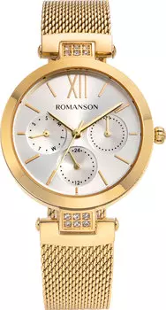 Женские часы Romanson RM8A50FLG(WH)