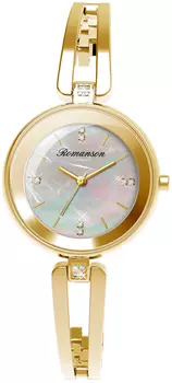 Женские часы Romanson RM9A06QLG(WH)