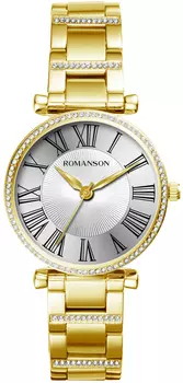 Женские часы Romanson RM9A13TLG(WH)