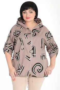 ALMOND ЦВЕТЫ.С1 Туника пляжная+ пояс