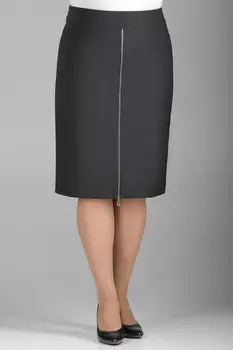 Юбка светлая большого размера