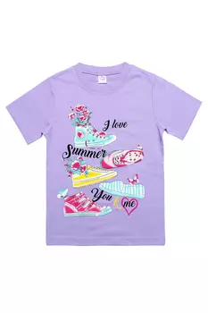 Футболка для девочки полосатая