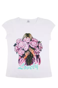 OP1261.С3 Толстовка для девочки утепленная